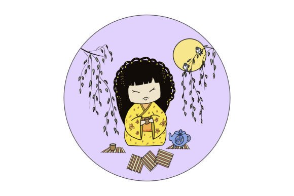 Download Asian Girl and Tea Ceremony - Ceremony Collection